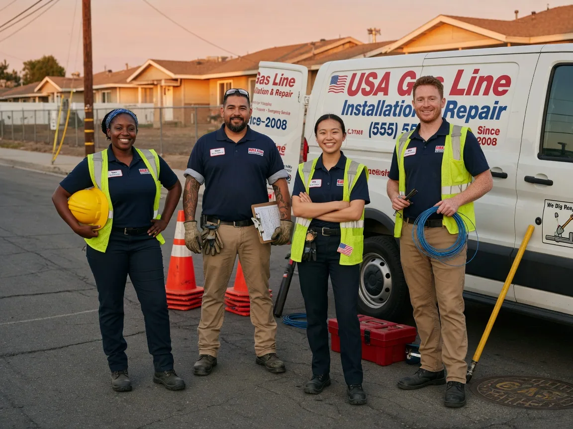 Gas Line Installation company in New Millport, PA